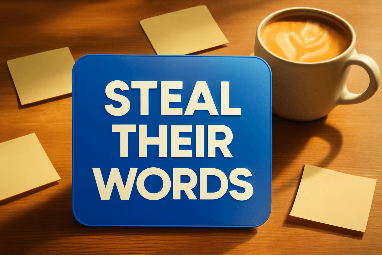 STEAL THEIR WORDS