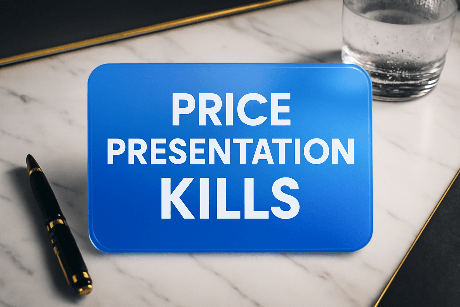 PRICE PRESENTATION KILLS