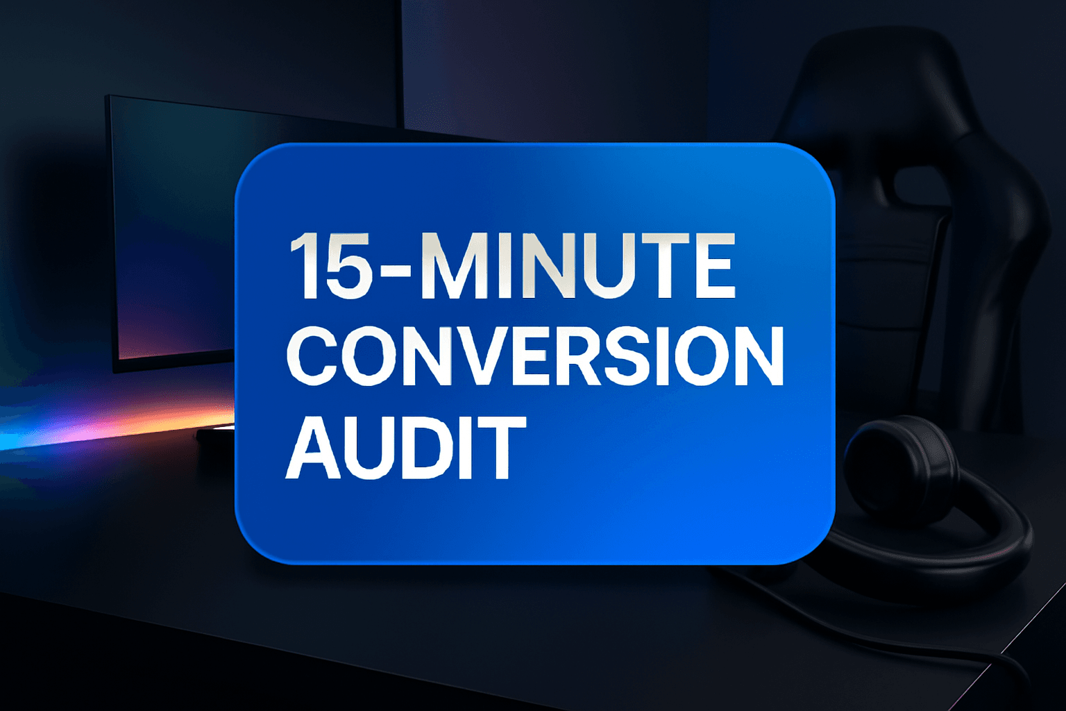 15-MINUTE CONVERSION AUDIT