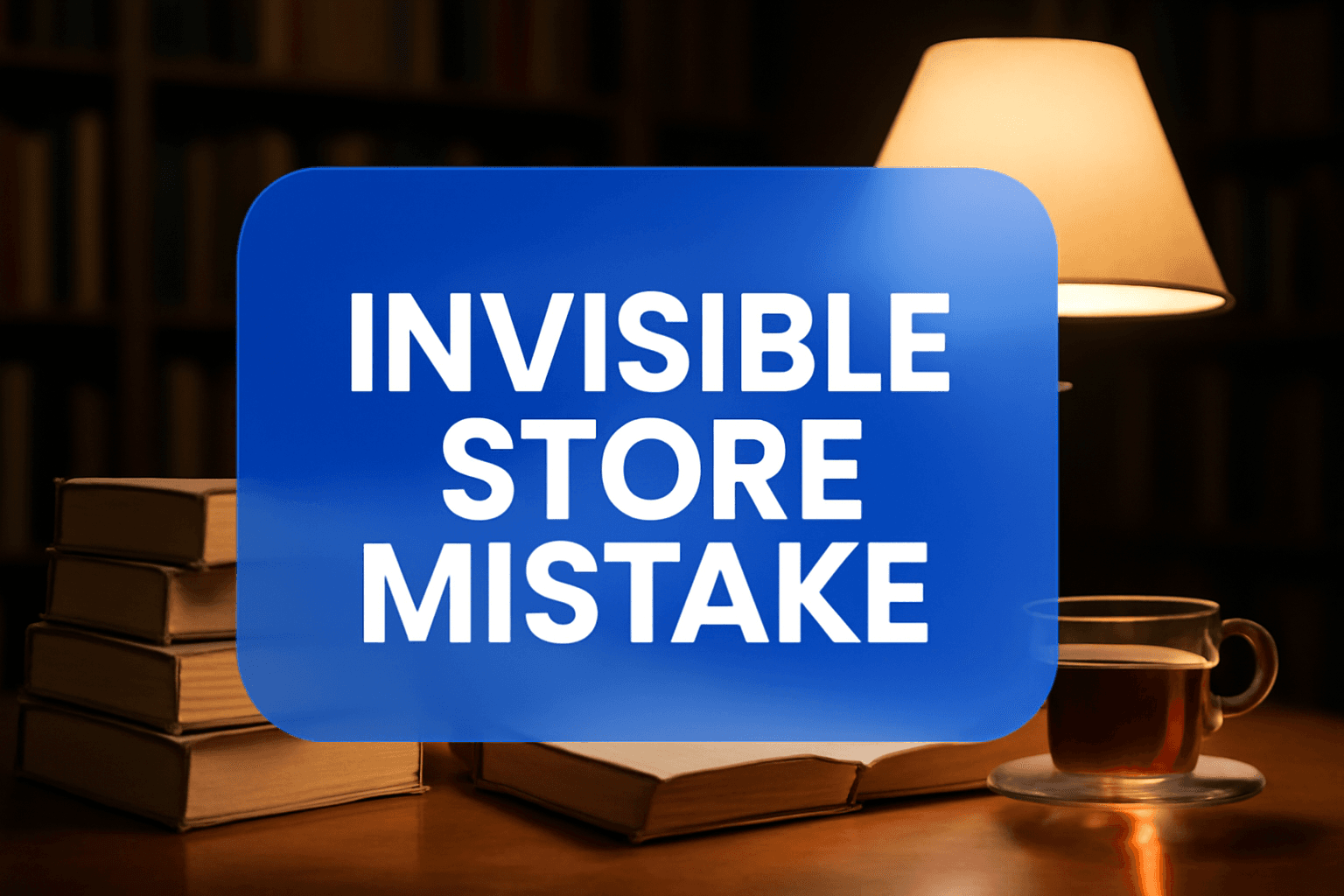INVISIBLE STORE MISTAKE