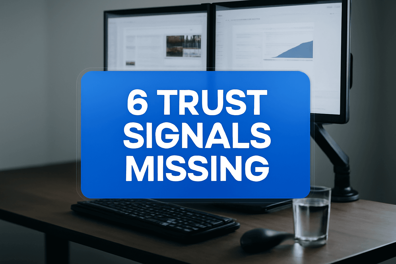 6 TRUST SIGNALS MISSING